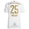 Maglia ufficiale FC Bayern Monaco Muller 25 Trasferta 2022-23 per Uomo